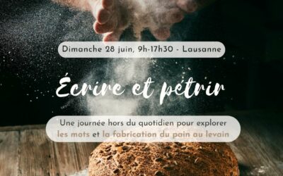 Journée d’atelier “Écrire et pétrir”